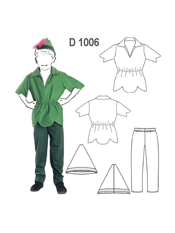 DISFRAZ PERSONAJE DE CUENTO INFANTIL 1006