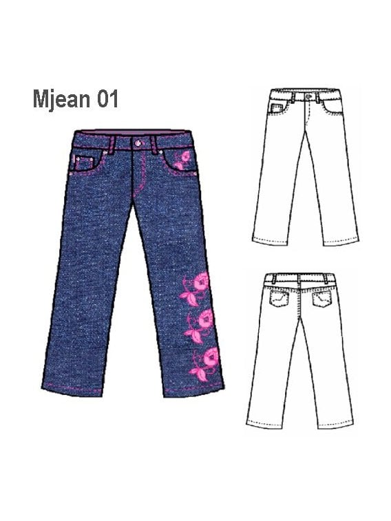 JEANS CAPRI MUJER 0901