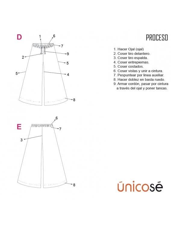 PANTALON PALAZO MUJER 1905 PANTALON PALAZO MUJER 1905