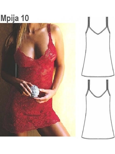 PIJAMA CAMISA MUJER 0910