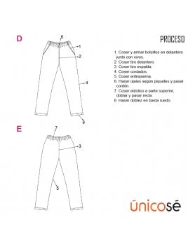 DEPORTE PANTALON BUZO UNISEX 1919