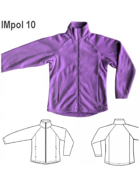 POLERON CHAQUETA NIÑA 0910