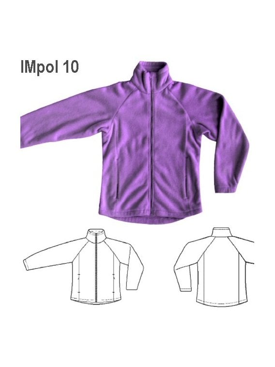 POLERON CHAQUETA NIÑA 0910