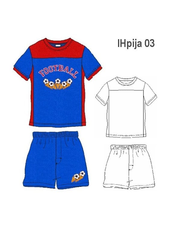 PIJAMA 2 PIEZAS NIÑO 0903