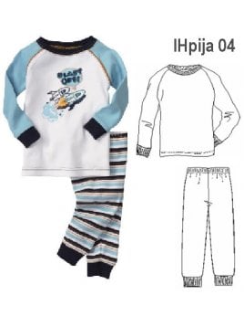 PIJAMA 2 PIEZAS NIÑO 0904