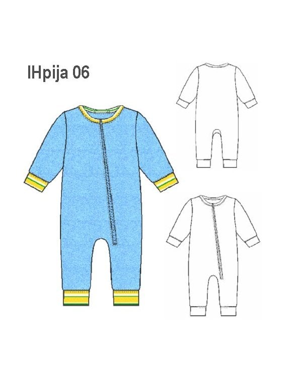 PIJAMA ENTERITO NIÑO 0906