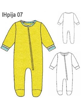 PIJAMA ENTERITO NIÑO 0907