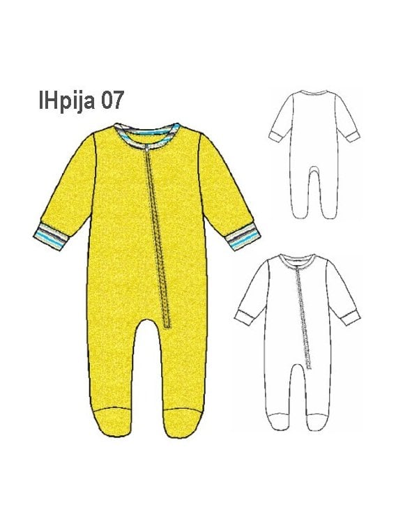 PIJAMA ENTERITO NIÑO 0907