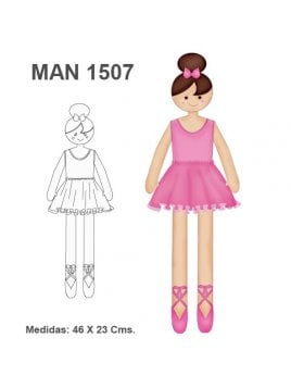 MUÑECA BAILARINA MAN 1507