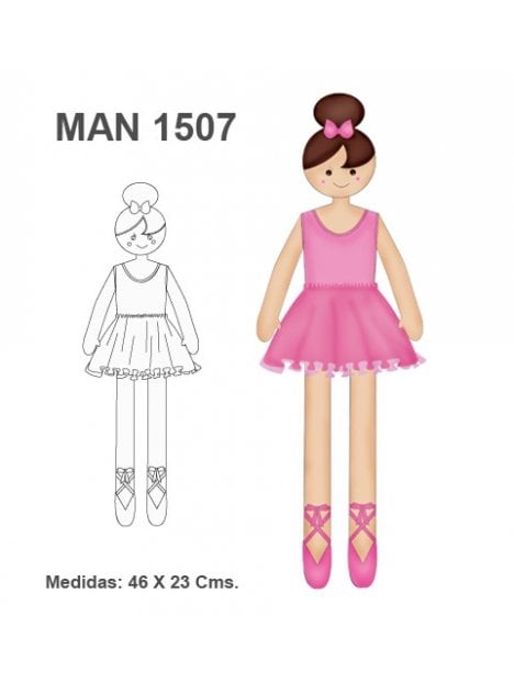 MUÑECA BAILARINA MAN 1507