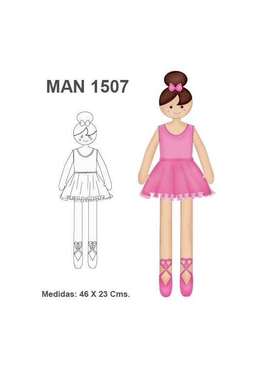 MUÑECA BAILARINA MAN 1507