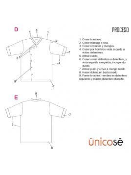 CHAQUETA CHEF CRUZADA RT 1928