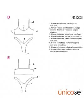 TRAJE DE BAÑO BIKINI 1902