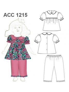 VESTIDO MUÑECA ACC 1215