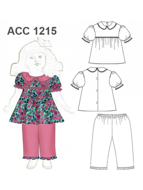 VESTIDO MUÑECA ACC 1215
