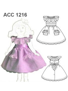 VESTIDO MUÑECA ACC 1216