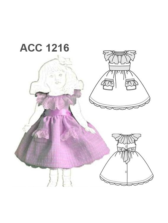 VESTIDO MUÑECA ACC 1216