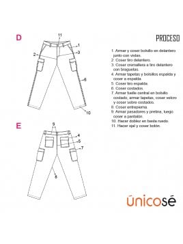 PANTALON CARGO HOMBRE RT 1927