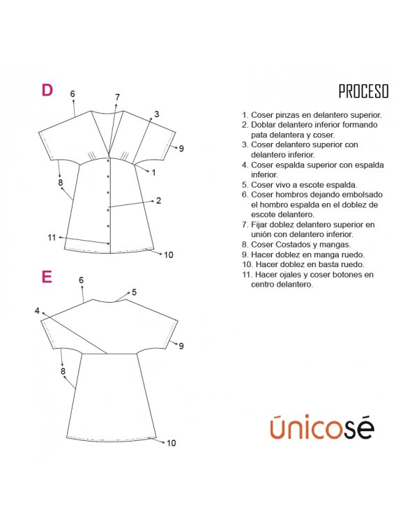 VESTIDO CORTO MUJER 1912