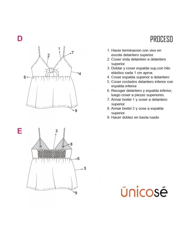 TOP CON NUDO NIÑA 1901