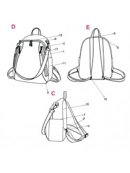 CARTERA MOCHILA ACC 1901