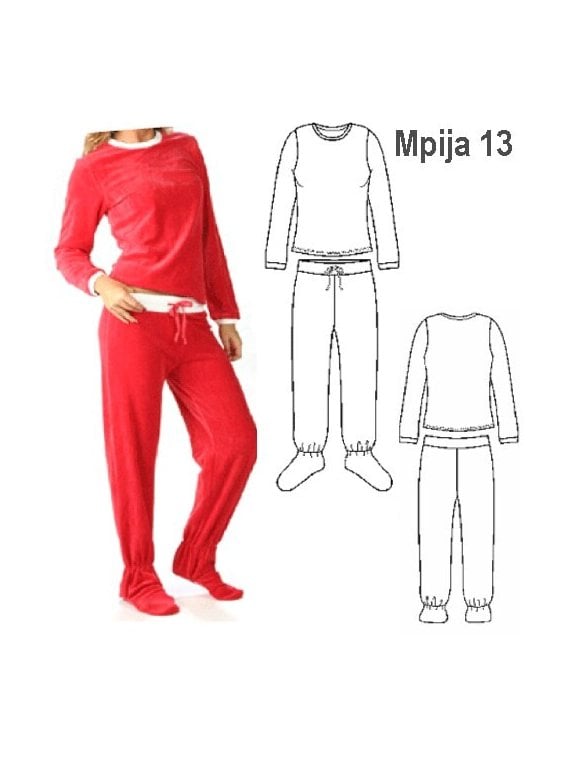 PIJAMA 2 PIEZAS MUJER 0913