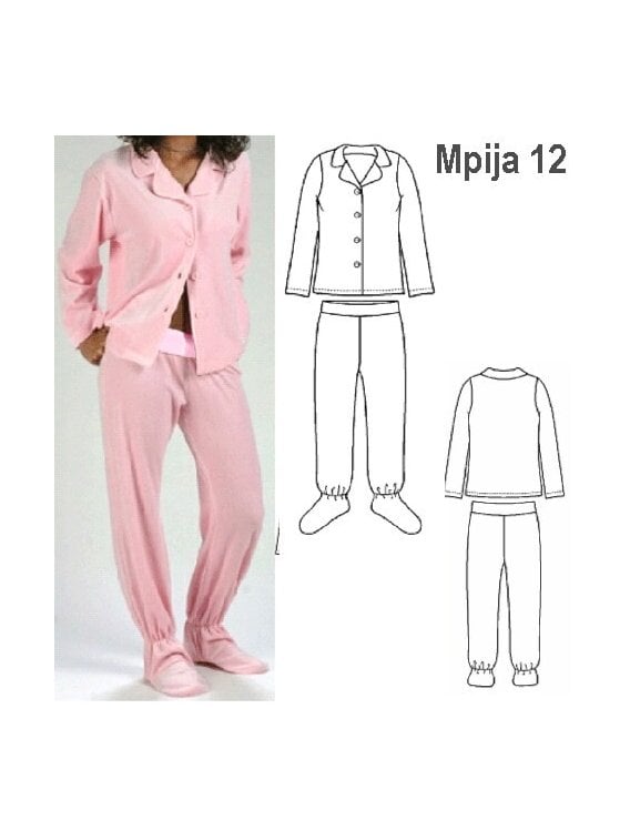 PIJAMA 2 PIEZAS MUJER 0912