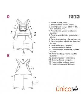 ENTERITO JARDINERA BEBE 1901