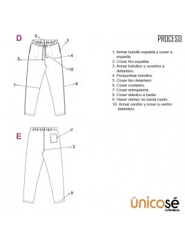 PANTALON BASICO MUJER 1908