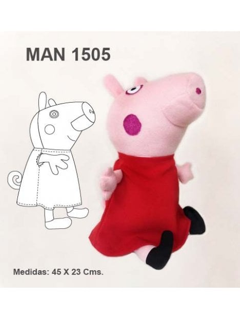 MUÑECA CERDITA MAN 1505