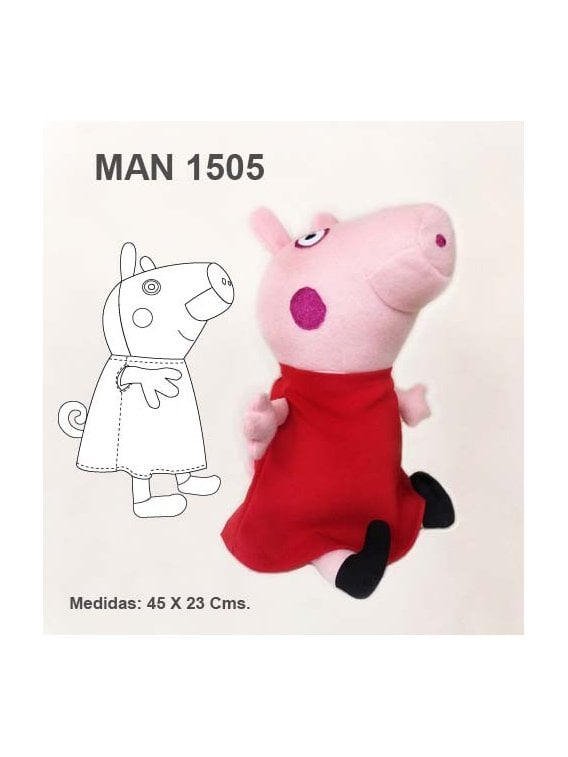 MUÑECA CERDITA MAN 1505
