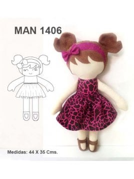 MUÑECA DE TRAPO MAN 1406