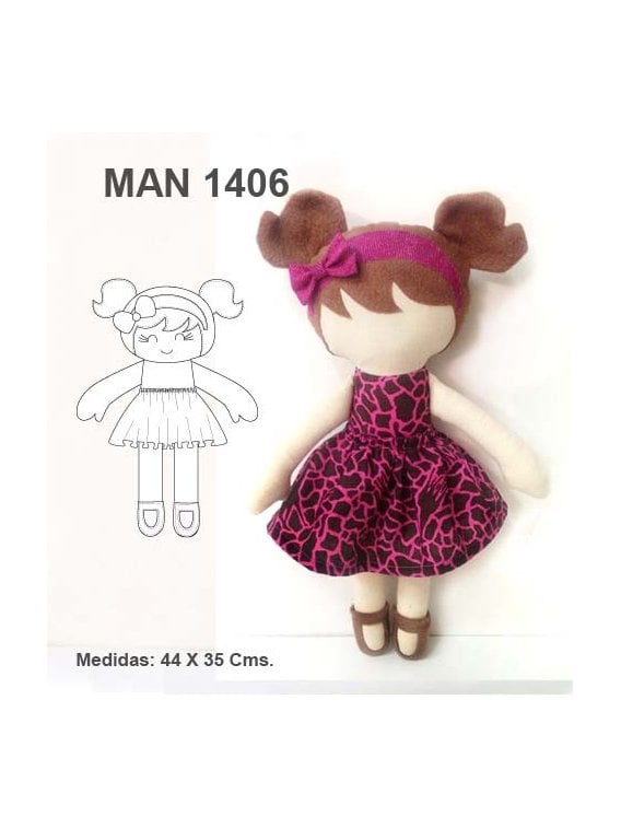 MUÑECA DE TRAPO MAN 1406