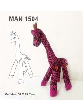 MUÑECO JIRAFA MAN 1504