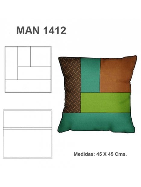 COJIN PATCWORK LOBIN CABIN MAN 1402