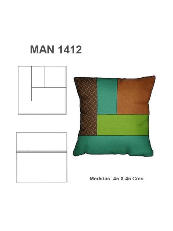 COJIN PATCWORK LOBIN CABIN MAN 1402