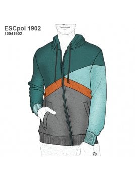 POLERON CHAQUETA UNISEX ESCOLAR 1902