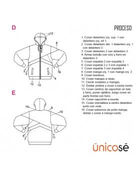 POLERON CHAQUETA UNISEX ESCOLAR 1902