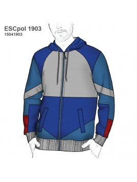 POLERON CHAQUETA UNISEX ESCOLAR 1903