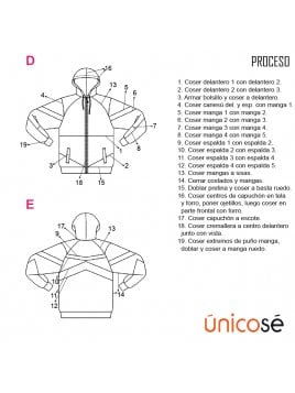 POLERON CHAQUETA UNISEX ESCOLAR 1903