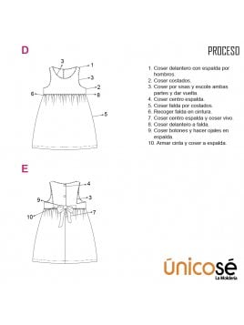 VESTIDO BASICO NIÑA 1904