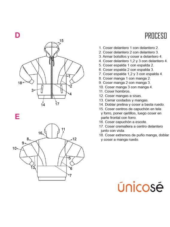 POLERON CHAQUETA ESCOLAR 1905
