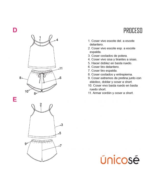 PIJAMA 2 PIEZAS MUJER 1905