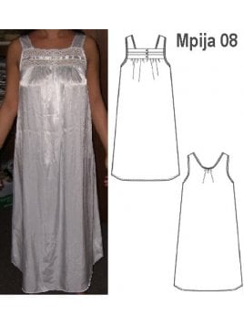 PIJAMA CAMISA MUJER 0908