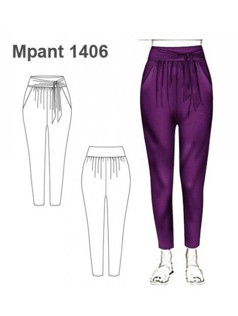 PANTALON BOMBACHO MUJER