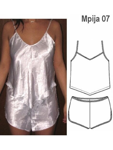 PIJAMA 2 PIEZAS MUJER 0907