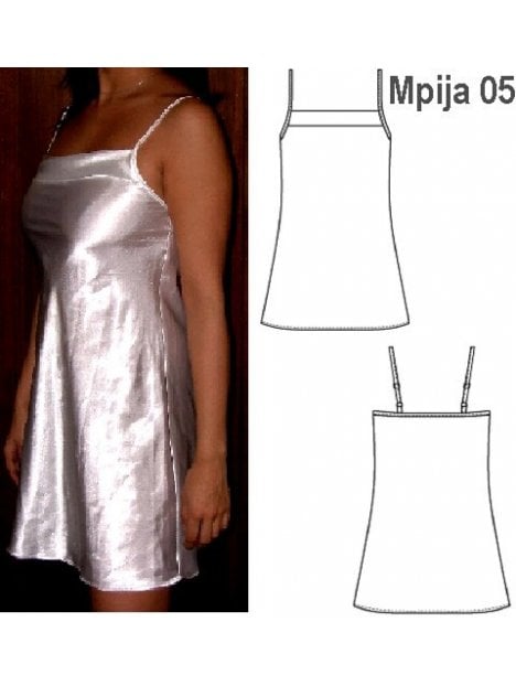 PIJAMA CAMISA MUJER 0905