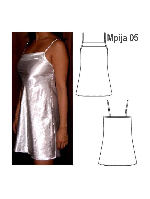 PIJAMA CAMISA MUJER 0905