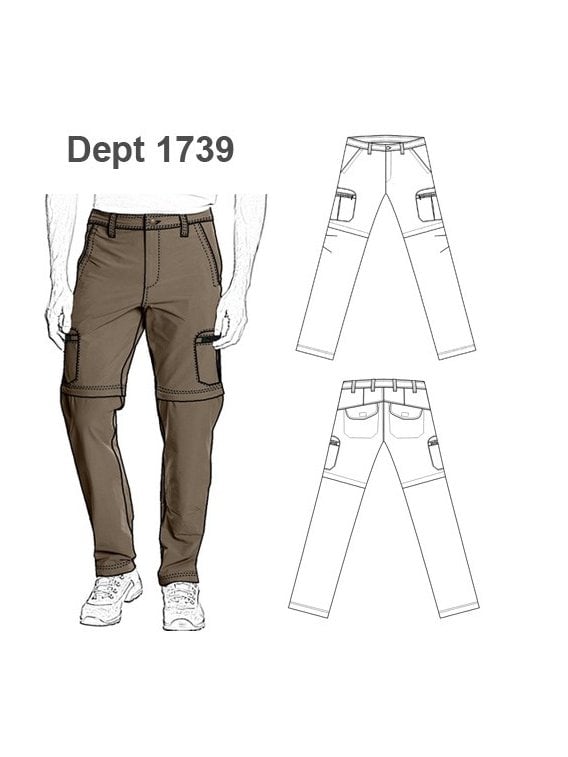 DEPORTE PANTALON TREKKING 1739