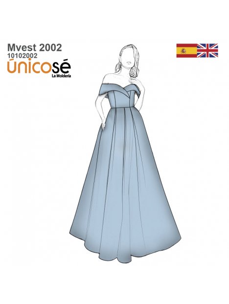 VESTIDO FIESTA MUJER 2002